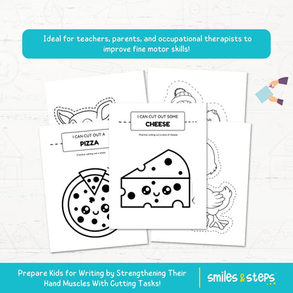 Ultimate Scissor Cutting Pack for Kids – Build Fine Motor Skills, Focus & Confidence