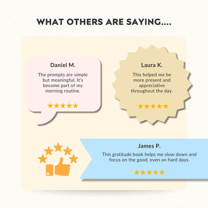 Teen Daily Gratitude Planner - Calm Mind, Happier Days