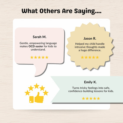 My Silly Brain OCD Therapy Workbook for Kids – Brave Thoughts Toolkit