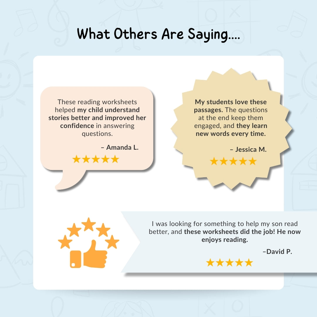 Complete Reading Comprehension Pack for Kids 15+ Tools for Better Reading & Understanding