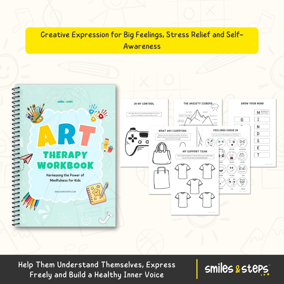 The Creative Growth & Teen Self-Help 5 Workbook Pack | 5-in-1 Bundle for Confidence, Calm, Life Skills & Art Therapy
