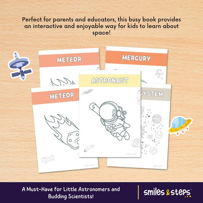 The Ultimate Solar System Busy Book for Kids – Fun STEM Activities to Explore Space & Planets