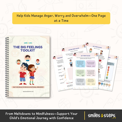 The Emotional Wellness & Life Skills 5-Workbook Bundle for Kids | Build Emotional Strength, Social Skills & Confidence