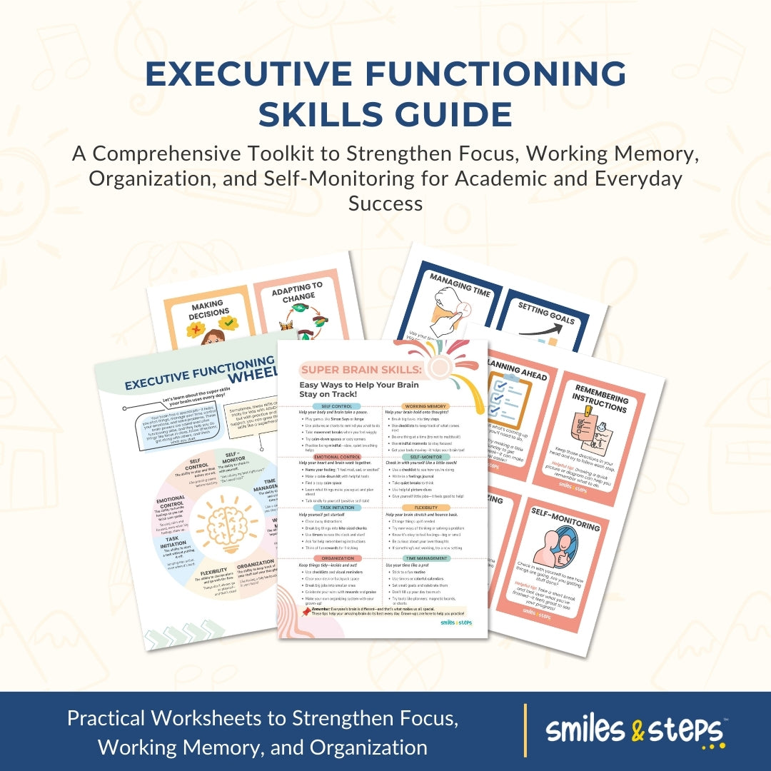 Ultimate ADHD Executive Functioning Bundle for Kids – Build Focus, Confidence & Daily Routines